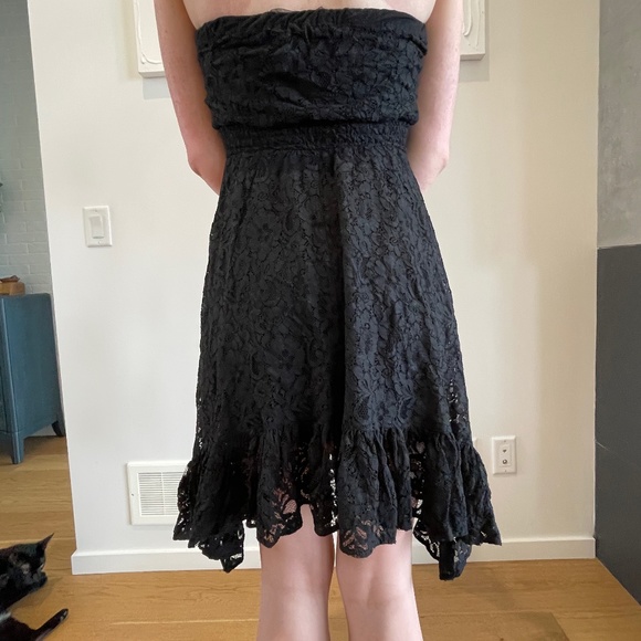 Lace black dress - Picture 2 of 3
